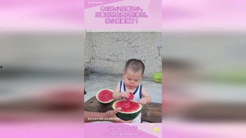 吃小瓜的孩子视频大全,盘点那些吃小瓜的萌娃瞬间